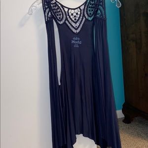 Navy blue tank top Shaw